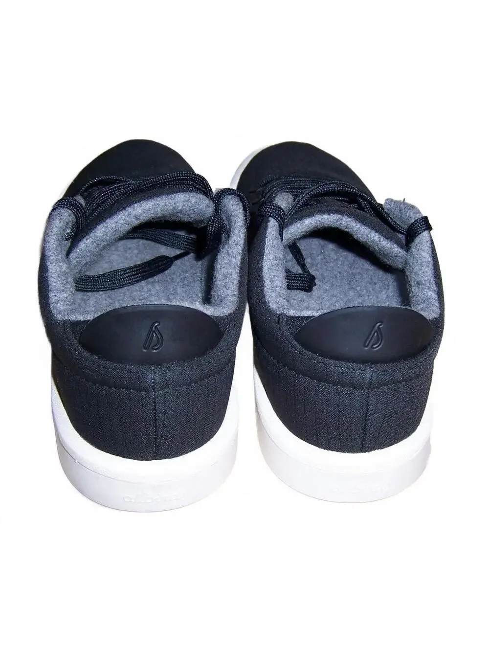 Allbirds Wool Pipers Black White Low Top Sneakers Wms US 7
